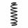 Suspension spring set rear axle Ø 13 mm 361 mm EIBACH for e.g. SKODA SUPERB III