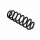 Suspension Spring Set rear coil spring Ø 13 mm EIBACH for e.g. SKODA SUPERB