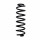 Suspension spring set rear Ø 12.3 mm 358 mm EIBACH for e.g. SKODA SUPERB III
