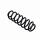 Suspension Spring Set rear coil spring Ø 12.3 mm EIBACH for SKODA SUPERB