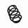 Suspension Spring Set rear coil spring Ø 13.5 mm EIBACH for MB GLA-CLASS