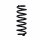 Suspension spring set rear axle Ø 13 mm 330 mm EIBACH for e.g. VW TOURAN