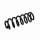 Suspension Spring Set rear axle coil spring Ø 13 mm EIBACH for e.g. VW TOURAN