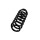 Suspension Spring Set rear coil spring Ø 13.5 mm EIBACH for SKODA SUPERB