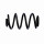 Suspension Spring Set rear coil spring Ø 12.8 mm EIBACH for MB GLA-CLASS