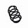 Suspension Spring Set rear coil spring Ø 12.8 mm EIBACH for MB GLA-CLASS