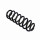 Suspension Spring Set rear axle coil spring Ø 13 mm EIBACH for e.g. VW TIGUAN