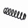 Suspension Spring Set rear axle coil spring Ø 13 mm EIBACH for e.g. VW TIGUAN