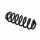 Suspension Spring Set rear coil spring Ø 13.5 mm EIBACH for e.g. VW TIGUAN