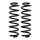 Suspension spring set rear Ø 12.8 mm 356 mm EIBACH for e.g. SKODA SUPERB III