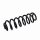 Suspension Spring Set rear coil spring Ø 12.8 mm EIBACH for SKODA SUPERB