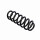 Suspension Spring Set rear axle coil spring Ø 13.5 mm EIBACH for e.g. AUDI Q3
