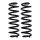 Suspension spring set rear axle Ø 13.5 mm 348 mm EIBACH for e.g. SKODA KODIAQ I