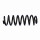 Suspension Spring Set rear coil spring Ø 13.5 mm EIBACH for SKODA KODIAQ