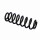Suspension Spring Set rear coil spring Ø 13.5 mm EIBACH for SKODA KODIAQ