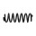 Suspension Spring Set rear coil spring Ø 14 mm EIBACH for e.g. CUPRA LEON