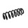 Suspension Spring Set rear coil spring Ø 14 mm EIBACH for e.g. CUPRA LEON