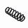 Suspension Spring Set rear axle coil spring Ø 14 mm EIBACH for e.g. VW TIGUAN
