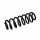 Suspension Spring Set rear coil spring Ø 13.3 mm EIBACH for SEAT ATECA