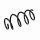 Suspension Spring Set front coil spring Ø 12.5 mm EIBACH for e.g. SEAT LEON