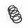 Suspension Spring Set front coil spring Ø 12.5 mm EIBACH for e.g. SEAT LEON