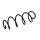 Suspension Spring Set front coil spring Ø 12.5 mm EIBACH for PEUGEOT 308