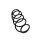 Suspension Spring Set front coil spring Ø 12.5 mm EIBACH for PEUGEOT 308