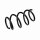 Suspension Spring Set front coil spring Ø 12.8 mm EIBACH for e.g. VW PASSAT