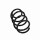 Suspension Spring Set front coil spring Ø 13 mm EIBACH for e.g. SKODA SUPERB