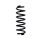 Suspension spring set rear axle Ø 12.8 mm 324 mm EIBACH for e.g. VW PASSAT B8