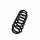 Suspension Spring Set rear coil spring Ø 12.8 mm EIBACH for e.g. VW PASSAT
