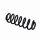 Suspension Spring Set rear coil spring Ø 12.8 mm EIBACH for e.g. VW PASSAT