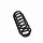 Suspension Spring Set rear coil spring Ø 12.8 mm EIBACH for e.g. VW PASSAT