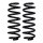 Suspension spring set rear axle Ø 13.8 mm 315 mm EIBACH for e.g. VW TOURAN