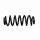 Suspension Spring Set rear coil spring Ø 13.8 mm EIBACH for e.g. VW TOURAN