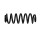 Suspension Spring Set rear coil spring Ø 13.5 mm EIBACH for e.g. VW ARTEON