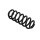 Suspension Spring Set rear coil spring Ø 13.5 mm EIBACH for e.g. VW ARTEON