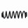 Suspension Spring Set rear coil spring Ø 13.5 mm EIBACH for e.g. VW PASSAT