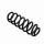 Suspension Spring Set rear coil spring Ø 13.5 mm EIBACH for e.g. VW PASSAT