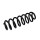 Suspension Spring Set rear coil spring Ø 13.8 mm EIBACH for e.g. VW PASSAT