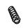 Suspension Spring Set rear coil spring Ø 13.8 mm EIBACH for e.g. VW PASSAT