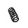 Rear Suspension Spring Set coil spring Ø 13.2 mm EIBACH for various vehicles