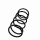 Suspension Spring Set rear coil spring Ø 13,5 mm EIBACH for MITSUBISHI PAJERO