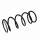 Suspension Spring Set rear coil spring Ø 13,5 mm EIBACH for MITSUBISHI PAJERO