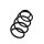 Suspension Spring Set front Ø 13,3 mm EIBACH for e.g. RENAULT LAGUNA