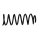 Rear Suspension Spring Set Ø 13 mm EIBACH for PEUGEOT PARTNER and others