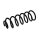 Rear Suspension Spring Set Ø 13 mm EIBACH for PEUGEOT PARTNER and others