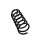 Rear Suspension Spring Set Ø 13 mm EIBACH for PEUGEOT PARTNER and others