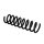 Suspension Spring Set front coil spring Ø 14.3 mm EIBACH for e.g. MB C-CLASS