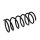 Suspension Spring Set front coil spring Ø 13 mm EIBACH for e.g. CITROËN XSARA